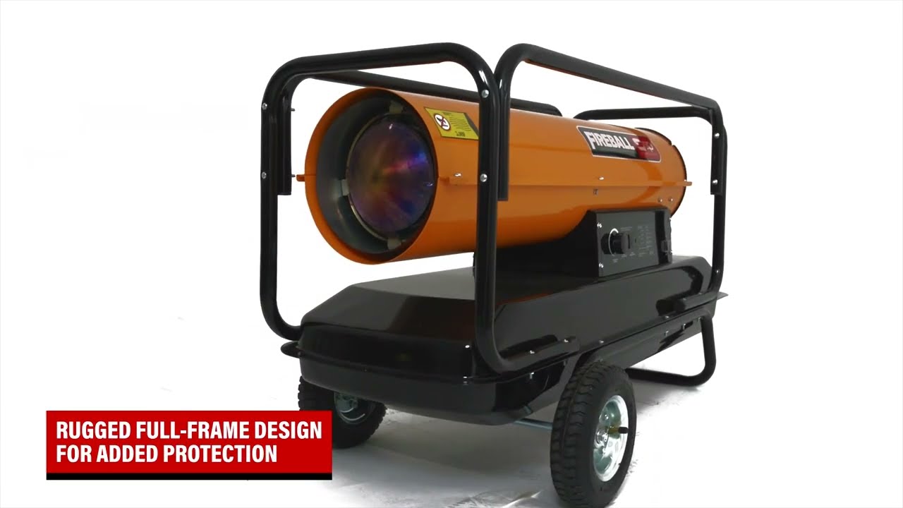SIP | 09597 FIREBALL XD275 Diesel Paraffin Space Heater