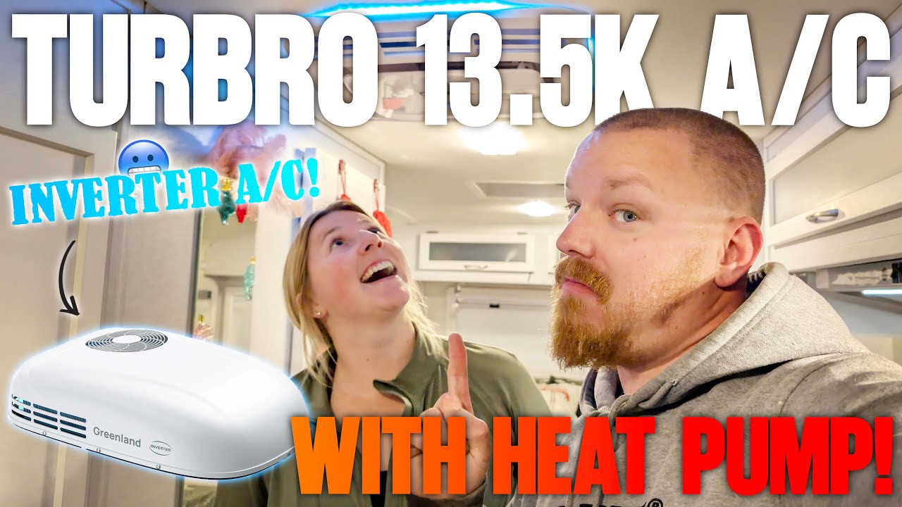 БОЛЕЕ ЭФФЕКТИВНЫЙ, ЧЕМ 12 В?! | Кондиционер Turbro Greenland Inverter 13.5K с ТЕПЛОВЫМ НАСОСОМ!