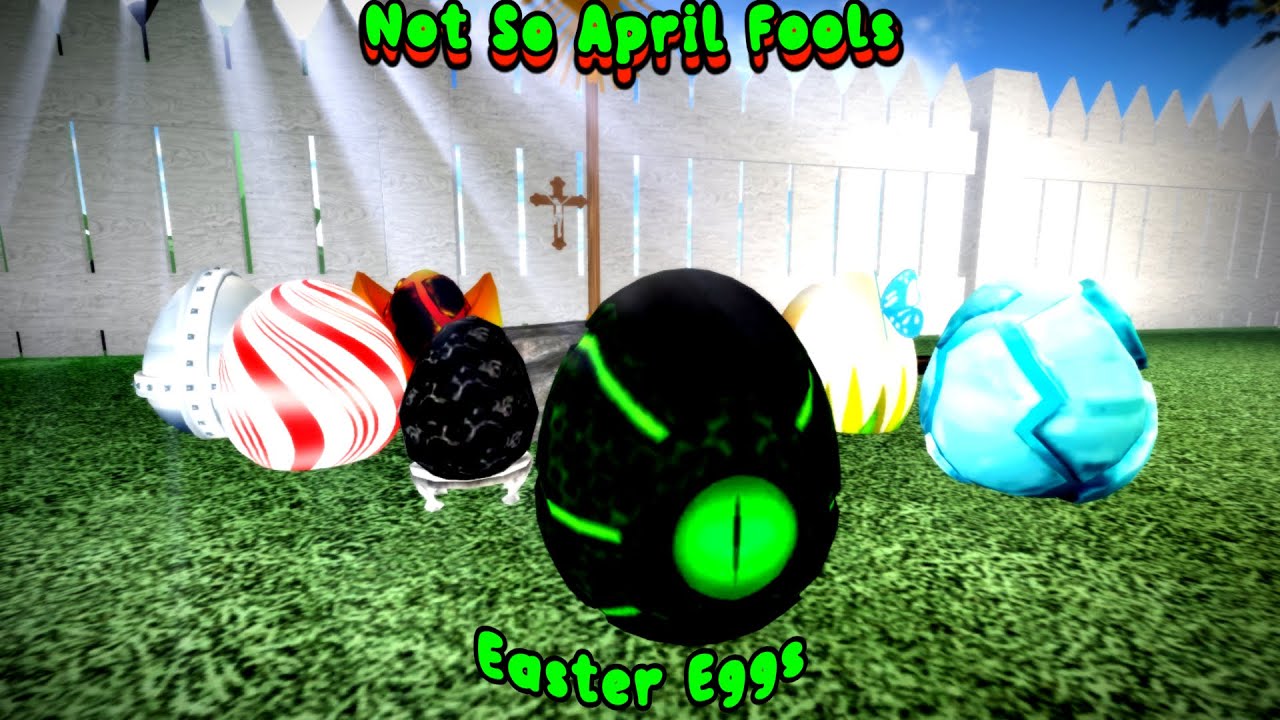 Brown890 and friends: The Easter eggs on April Fools day