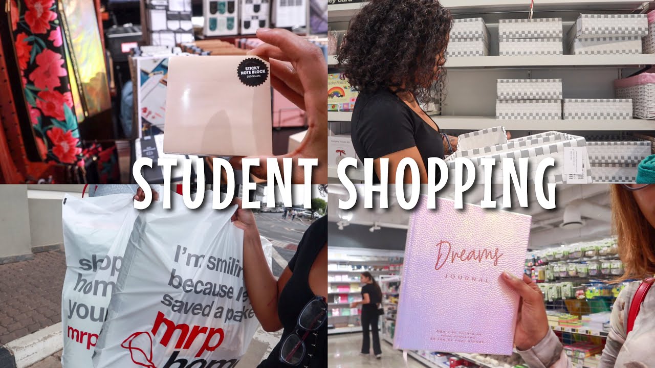 Stationary + Room Shopping | SOUTH AFRICAN YOUTUBER