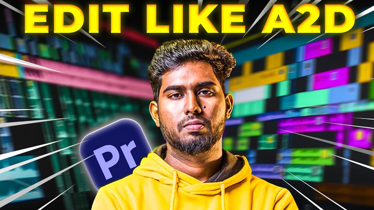 How to Edit Videos Like A2d (Beginner Tutorial) @a2dchannel | Tamil