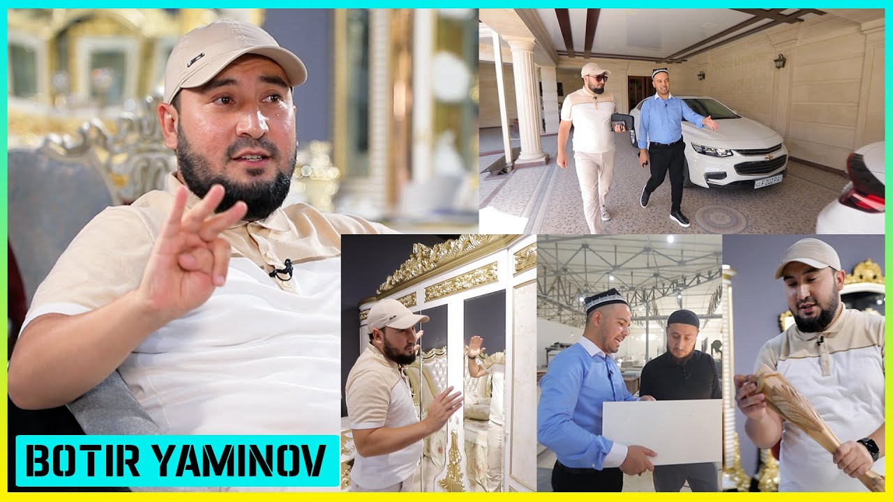 San’atdan ketib katta biznesmenga aylangan Botir Yaminov Mix Info va sifatli mebel sirlari haqda
