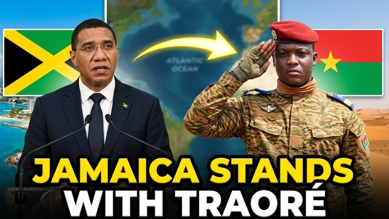 FROM KINGSTON TO NIAMEY: Why Jamaica is Singing for Ibrahim Traoré