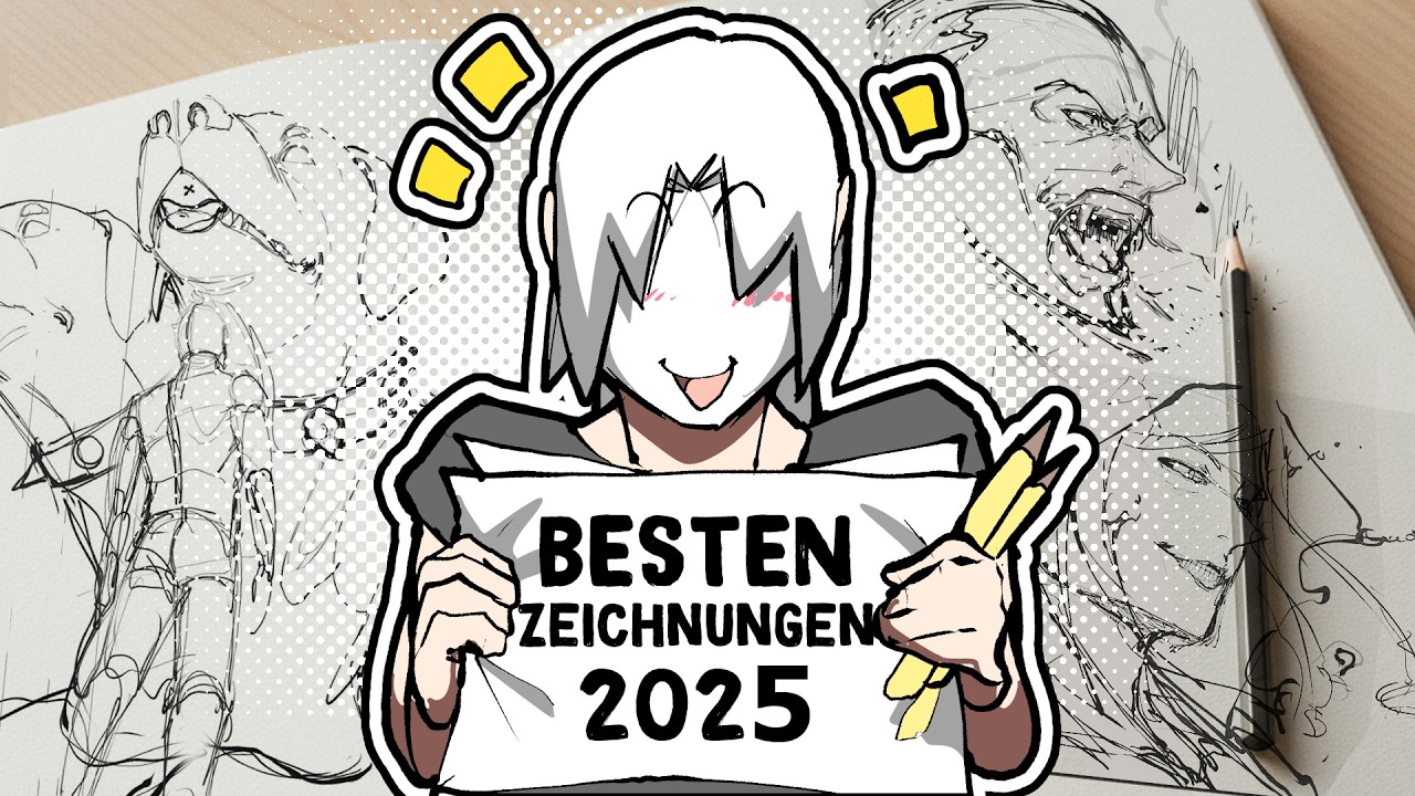 Meine besten Zeichnungen 2025 | DrawinglikeaSir