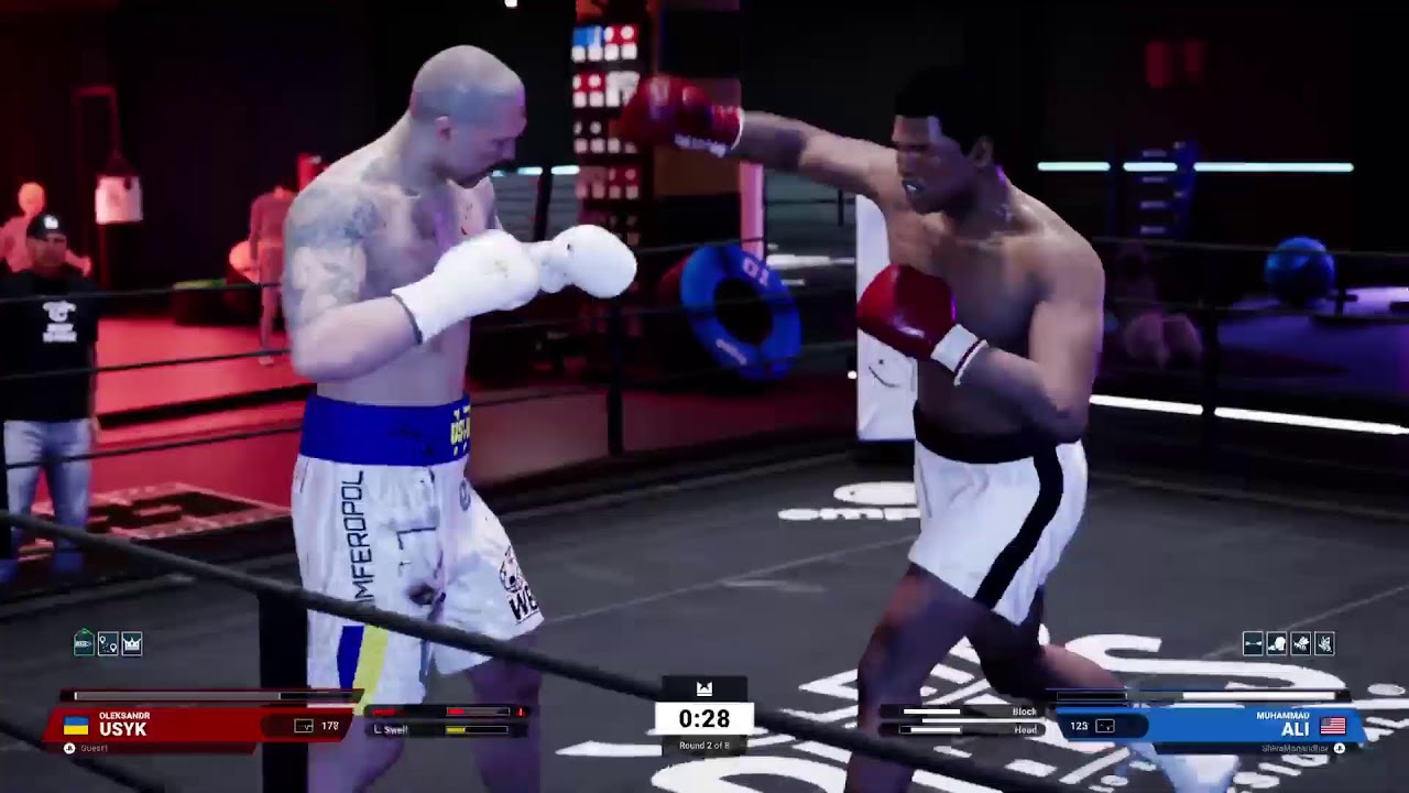 boxing match with Muhammad Ali