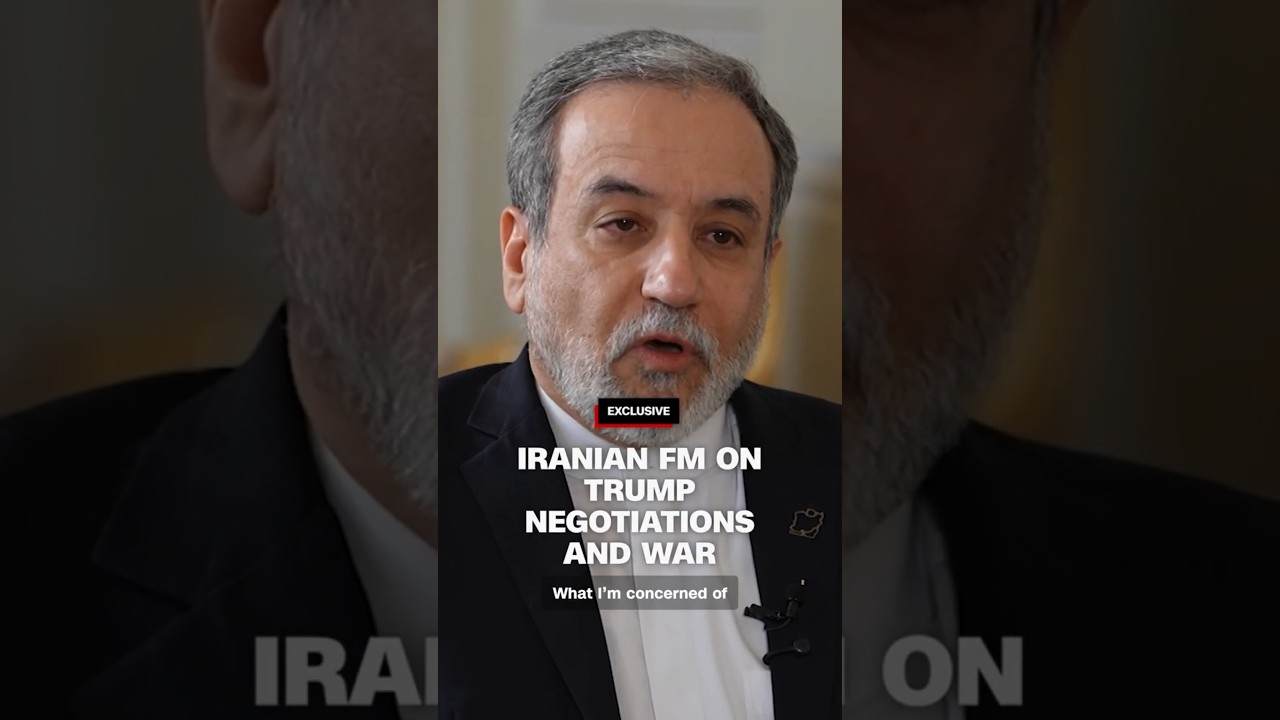Iranian FM on Trump negotiations and war