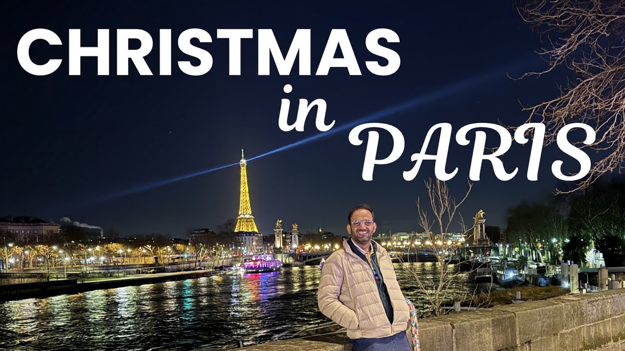 Hindi - Indian in Paris for 3 DAYS during Christmas I Best Travel Guide I Things To Do I 2025 Market