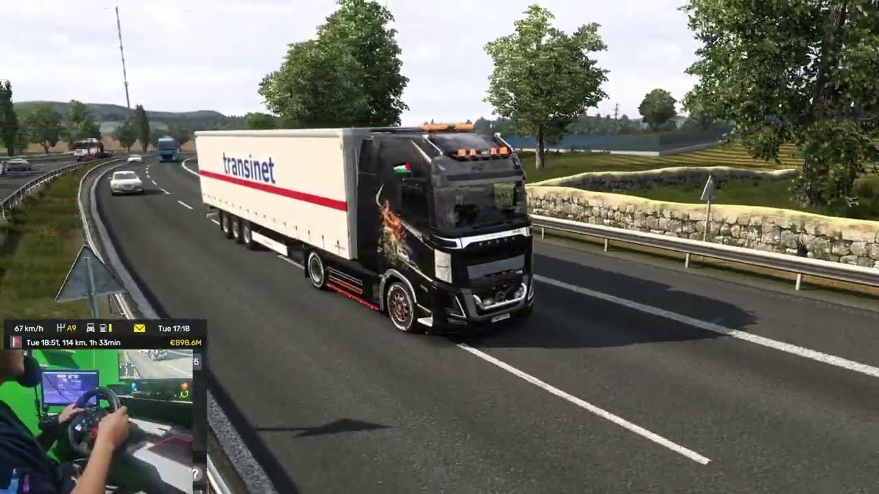 KISAH PAK BAMBANG SUPIR DARI JAWA SEKARANG JADI SUPIR DI EROPA - euro truck simulator 2