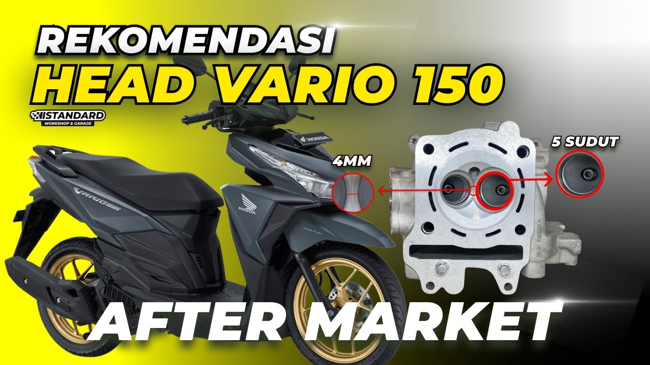 REKOMENDASI HEAD VARIO 150 AFTER MARKET 