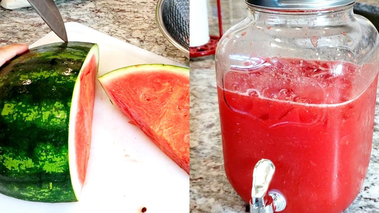 Agua Fresca Watermelon Drink | Agua Fresca De Pina | Agua Fresca Recipes