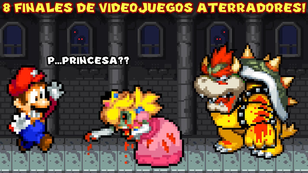 8 FINALES de VIDEOJUEGOS ATERRADORES que te HELARÁN LA SANGRE - Pepe el Mago