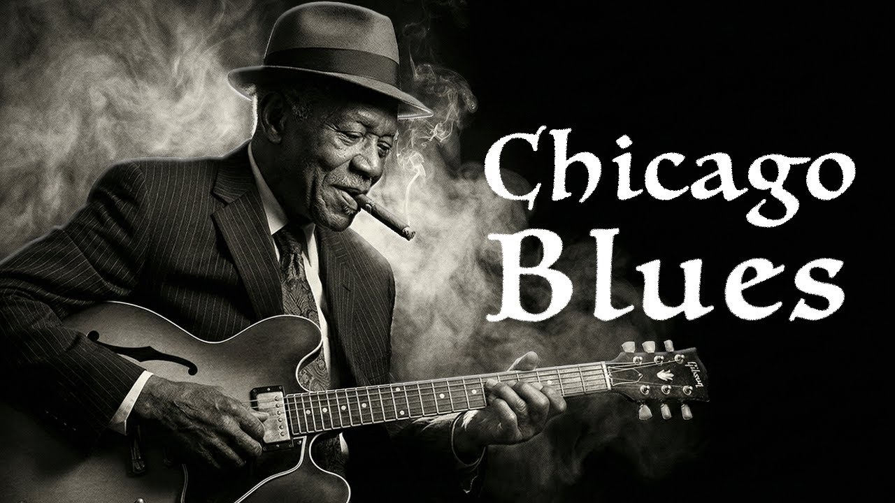 Chicago Soul Blues | Emotional Late-Night Vibes & Crying Guitar Solo