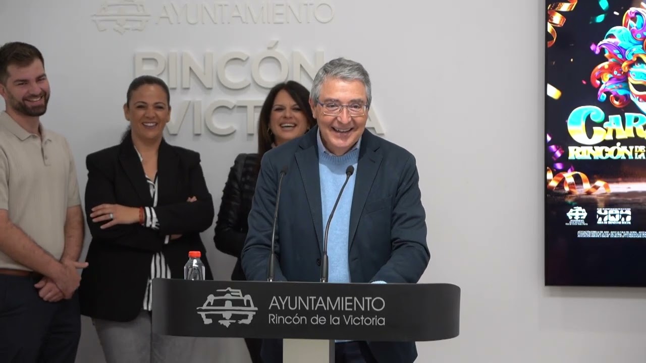 Presentación de  la programación del Carnaval de Rincón de la Victoria