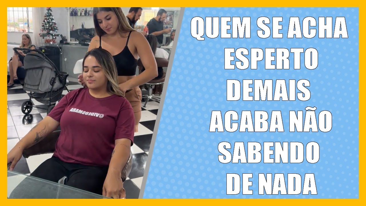 Quem se acha esperto demais acaba não sabendo de nada.