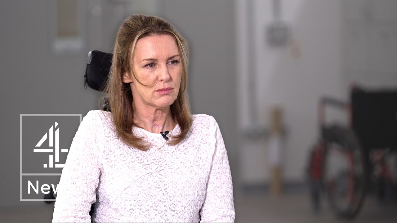 Woman faces violent ex who left her paralysed after attack