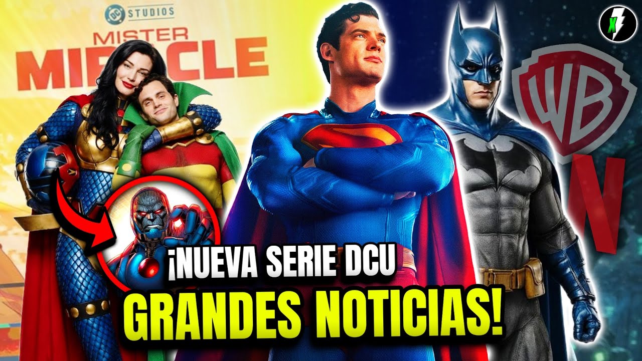 DARKSEID Viene al DCU! Nueva Serie CONFIRMADA! Superman Nominaciones? Noticias NETFLIX y Gunn🔥#dcu