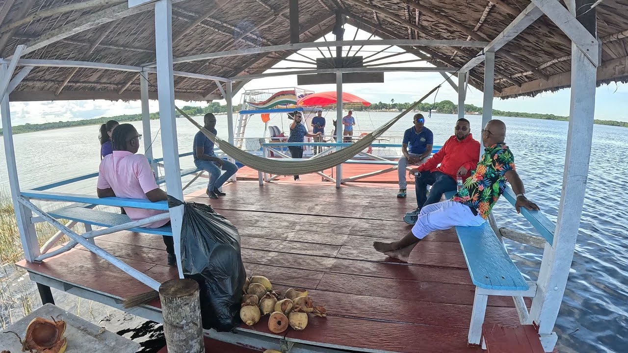 NEWEST TOURIST DESTINATION IN ESSEQUIBO GUYANA #LAKE MAINSTAY SUNSET CABINS