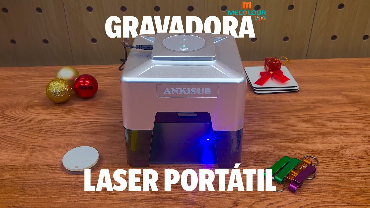 Máquina de Gravação a Laser Mecolour: Como Personalizar e Criar Produtos para Vender