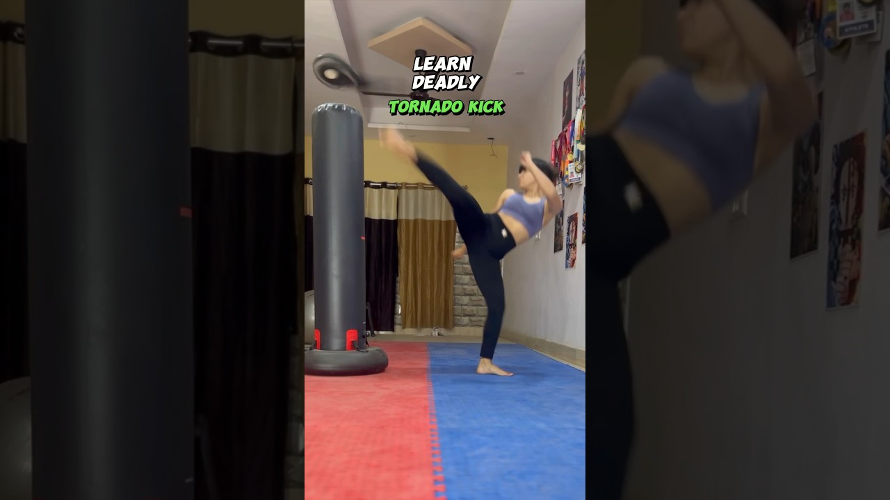 ‼️Tornado kick tutorial ‼️ share & save ✅ 