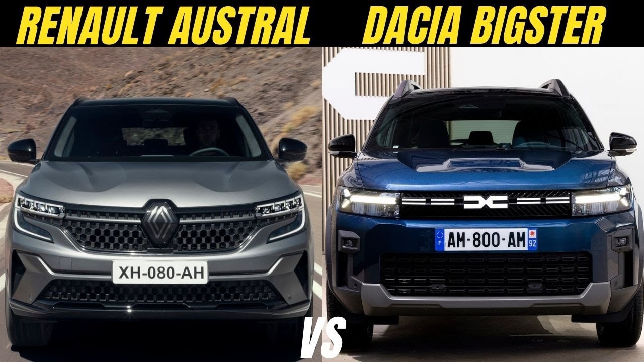 Dacia Bigster 2025 года против Renault Austral — лучшее сравнение внедорожников!