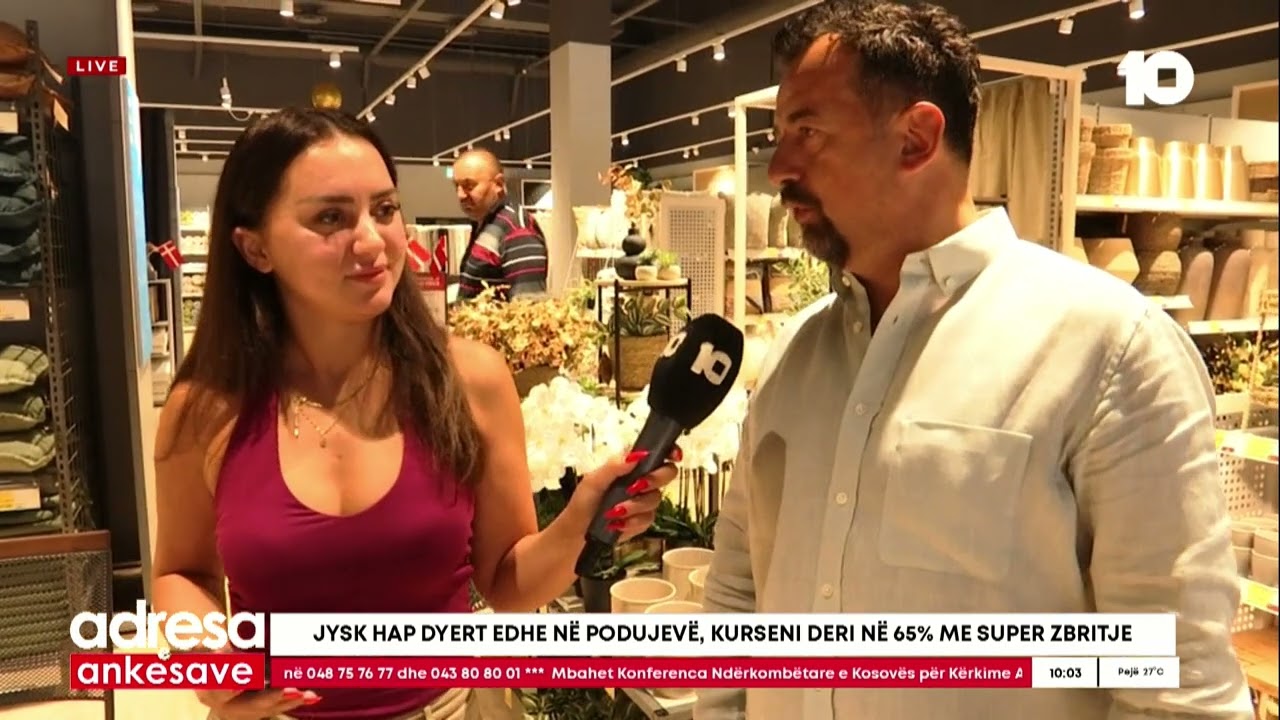 JYSK hap dyert edhe në Podujevë – Kurseni deri në 65% me super zbritje