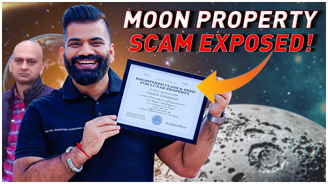 Buying Property On Moon SCAM Exposed🔥🔥🔥