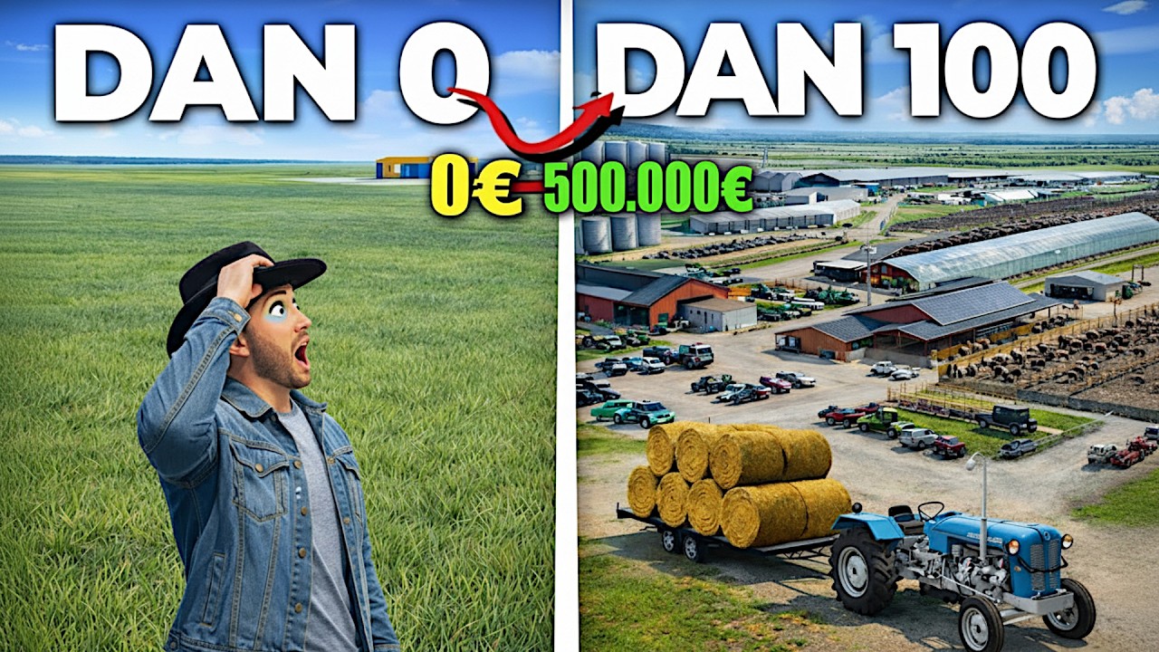 Preživio sam 100 dana počevši s €0 na ravnoj mapi! ( 5.dio )