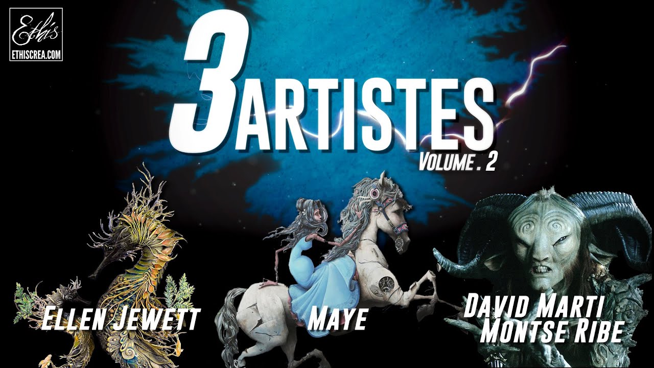 3 Artistes Vol 2 : Ellen Jewett / Maye / David Marti