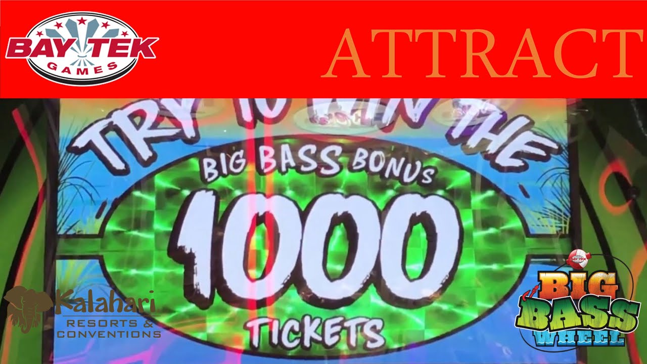Big Bass Wheel - Attract Mode