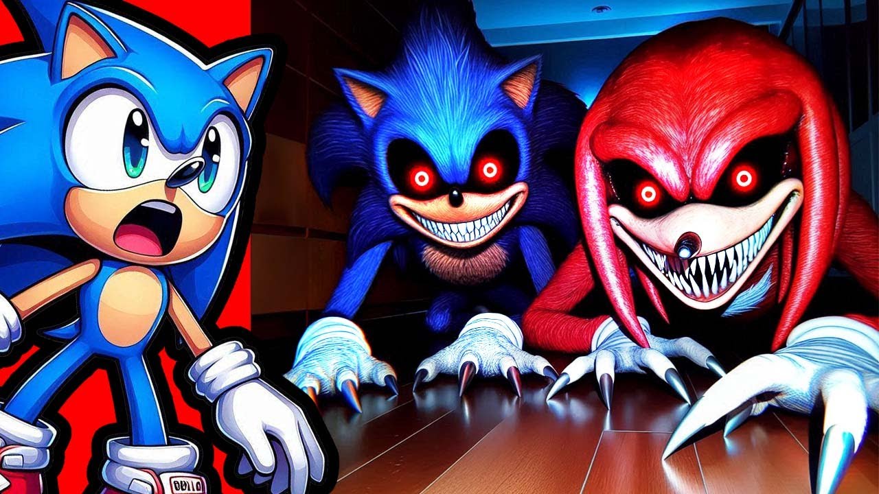 Les VIDÉOS LES PLUS EFFRAYANTES de Sonic contre les VIDÉOS LES PLUS EFFRAYANTES de Knuckles !