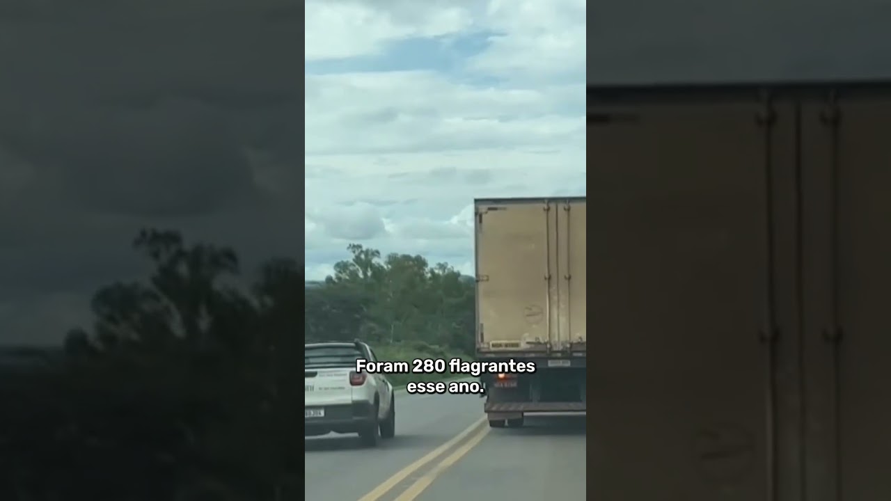 Flagrantes de imprud&ecirc;ncia em rodovias #shorts