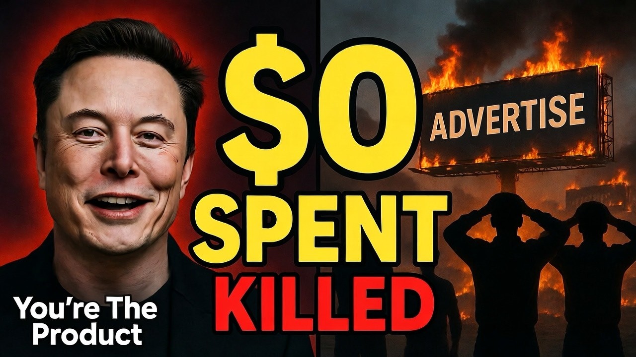 Elon Musk's $0 Ad Strategy That KILLED a $700 Billion Industry.