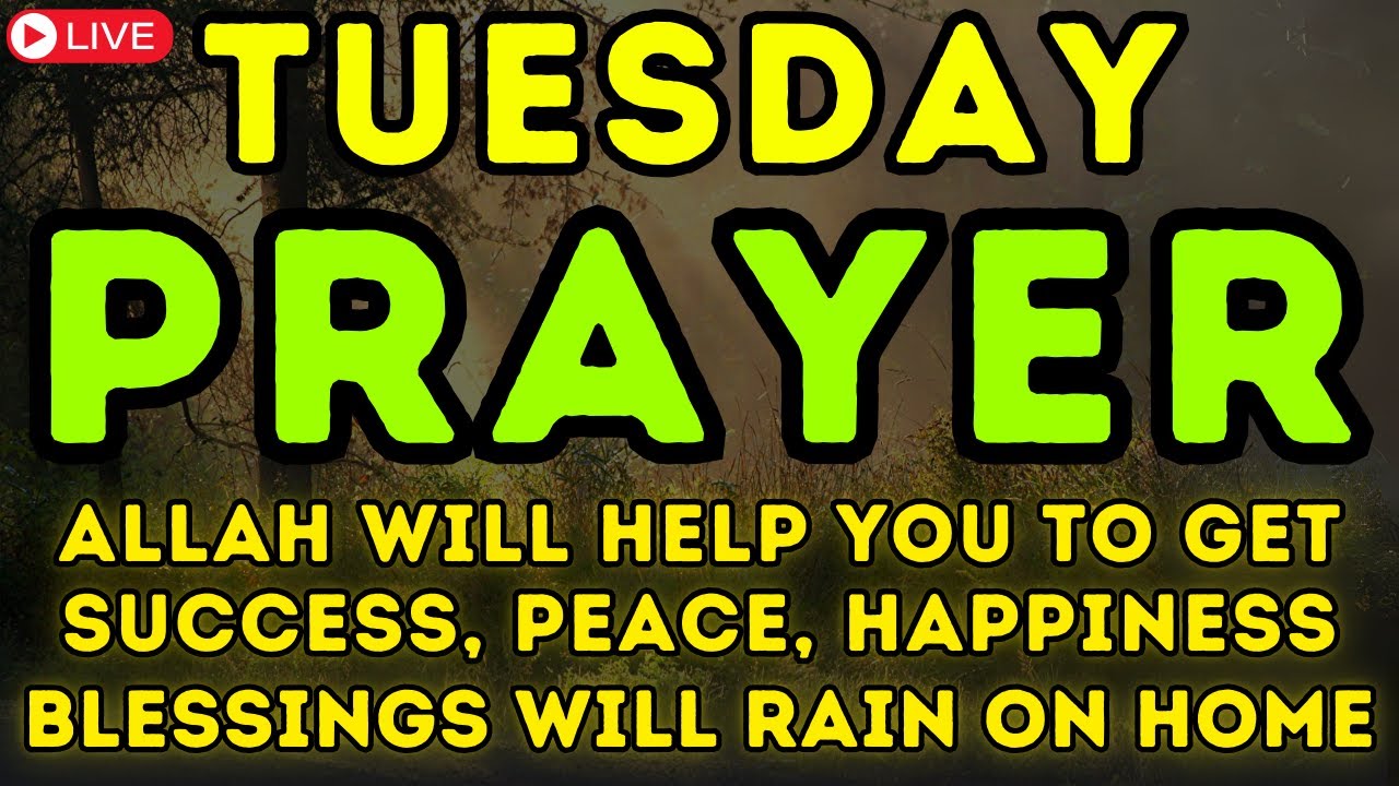 TUESDAY DUA IN THE MONTH OF SHA‘BAN FOR WEALTH, BLESSINGS, PROSPERITY & PROTECTION 🤲🌙