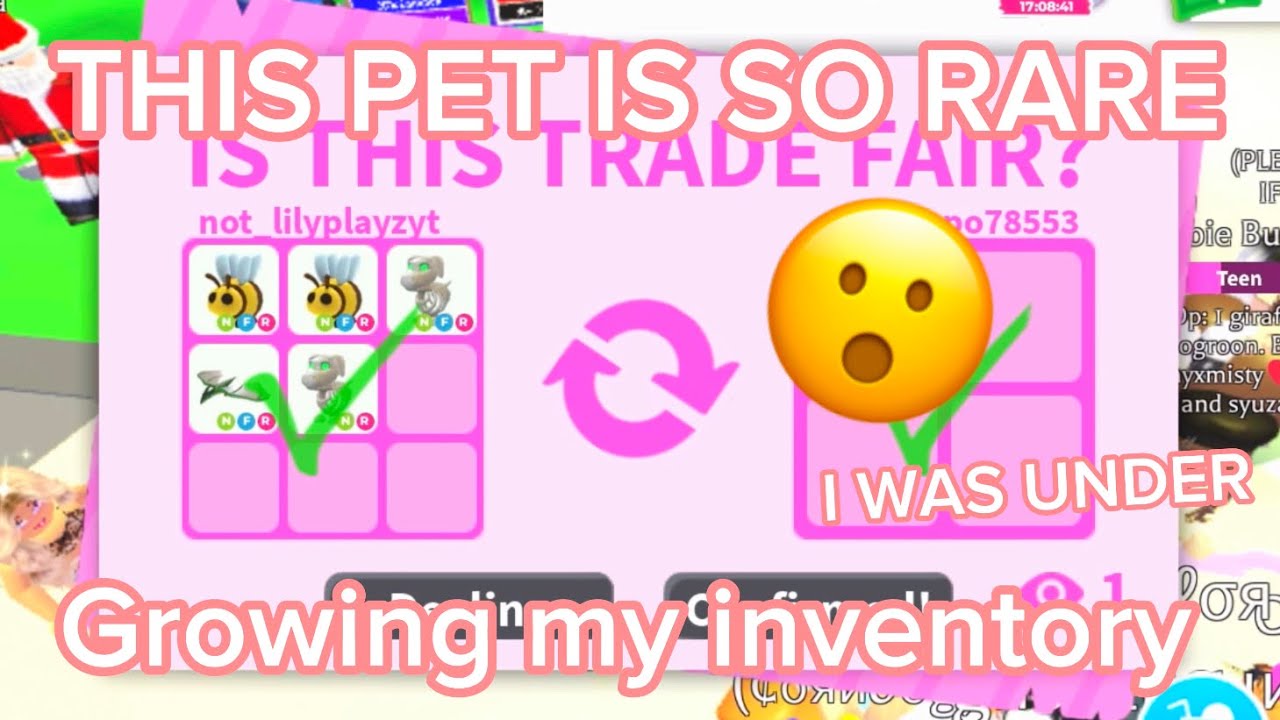 😮OMG!😮THIS PET IS SO RARE NOBODY KNOWS THE VALUE! Growing My Inventory Adopt me Trading 2024!