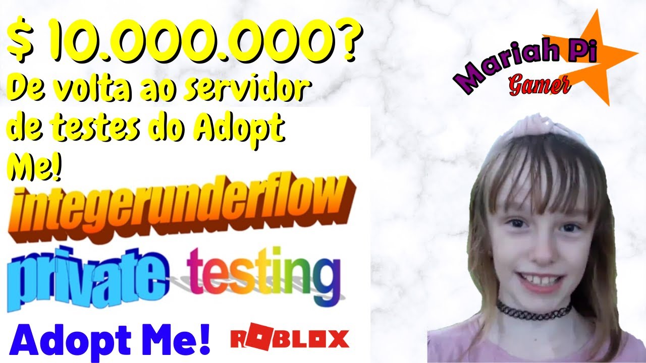 $ 10.000.000? De volta ao Servidor de Teste do Adopt Me - Roblox