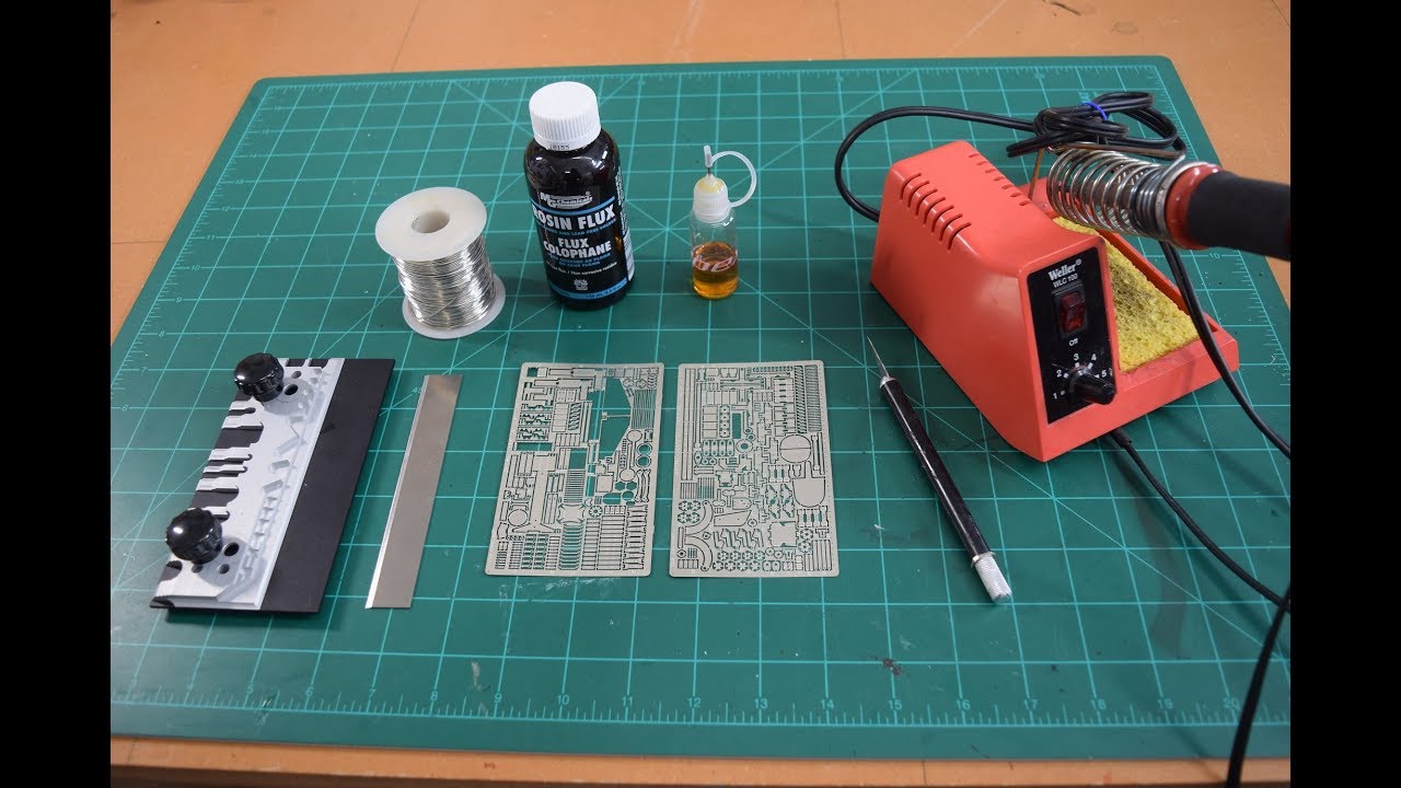 Soldering and Bending Photoetch