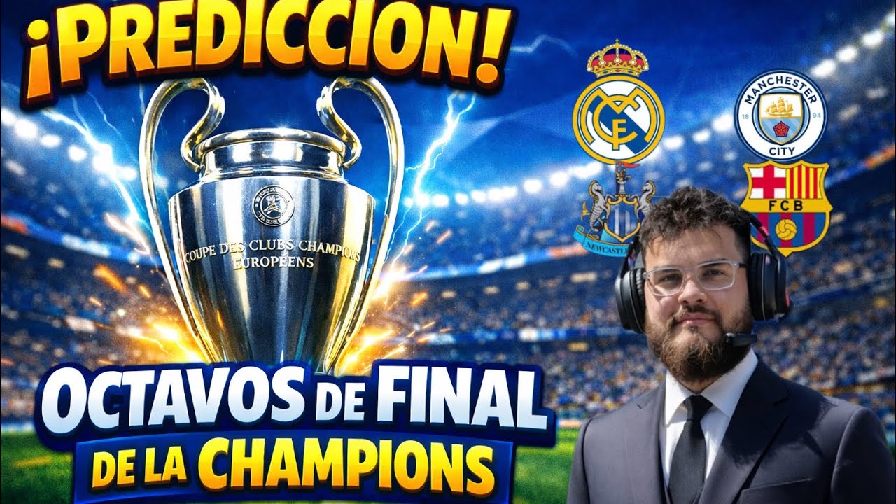 QUIÉN PASA A CUARTOS? PREDICCIÓN OCTAVOS CHAMPIONS #viral #uefachampionsleague #futbol 