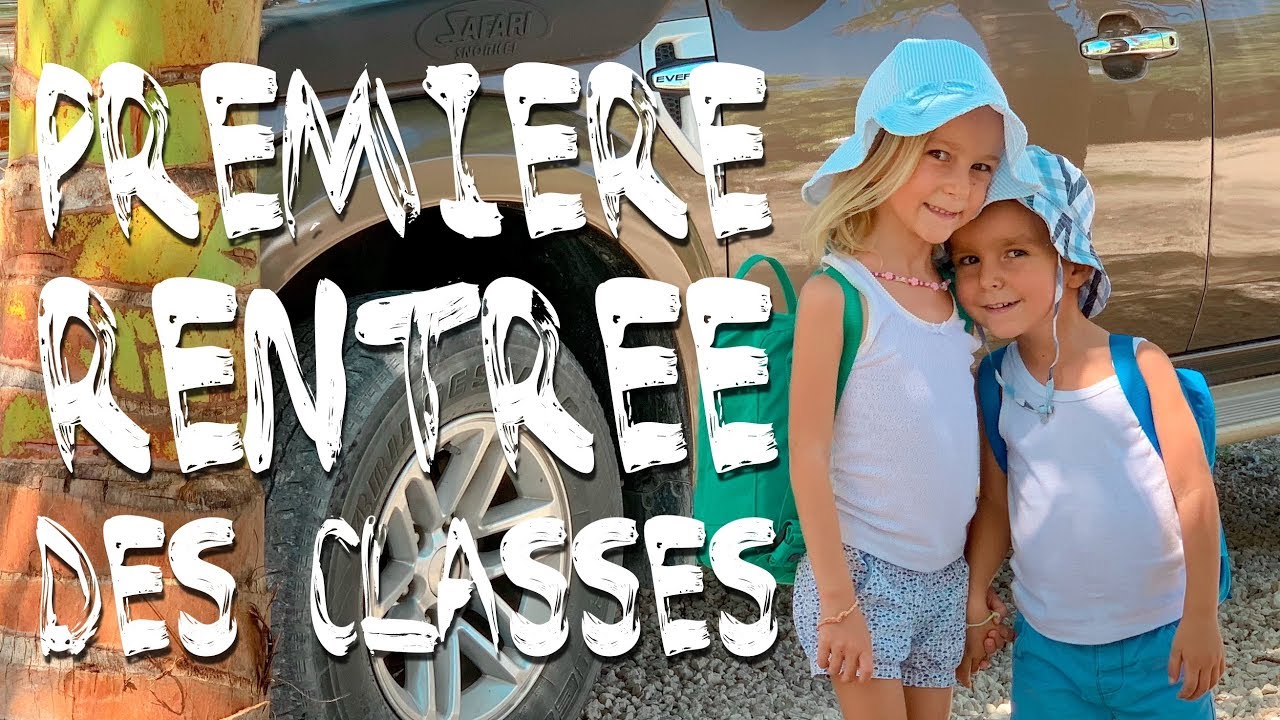 Rentrée des Classes Mexique - Premier jour pour Eleanor et Timothy