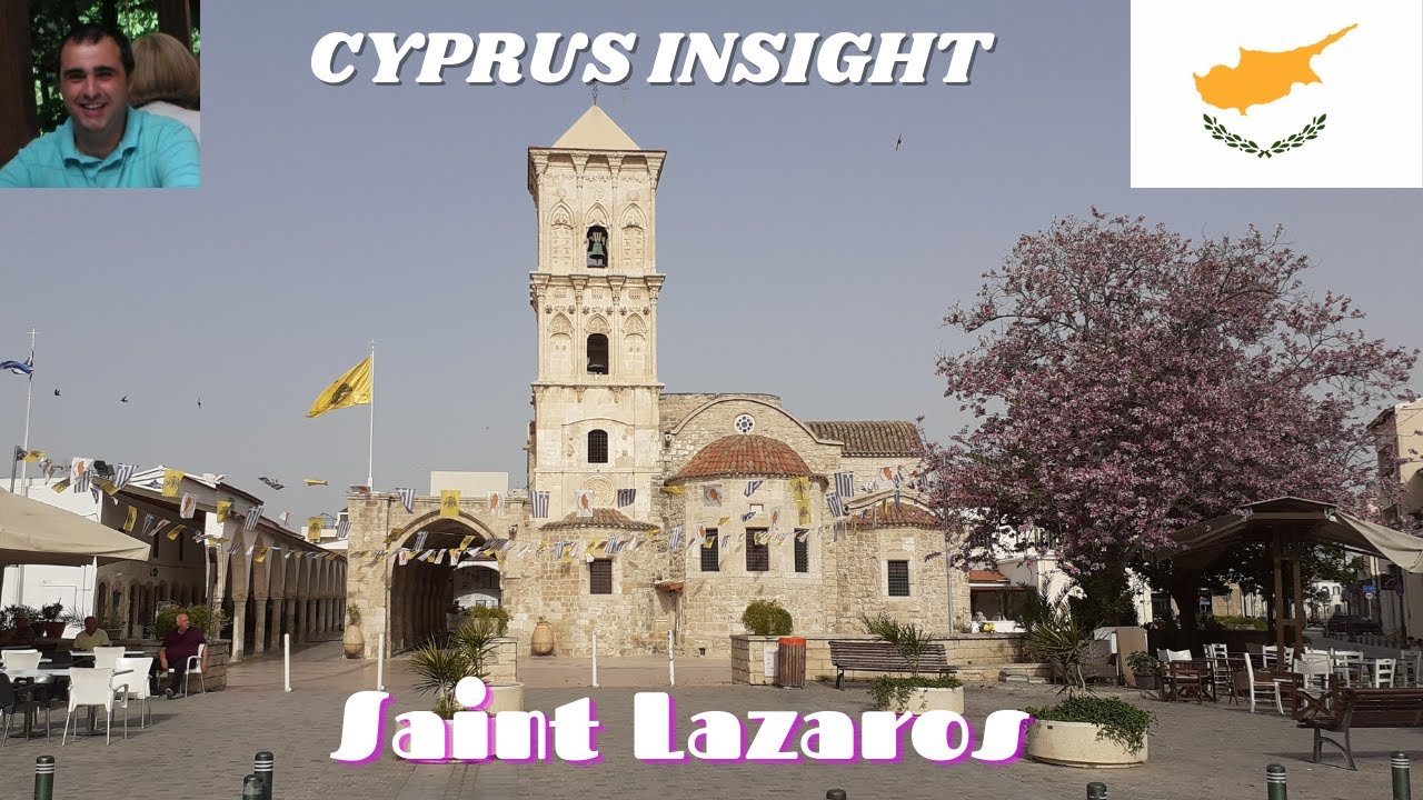 Saint Lazurus Church Larnaca Cyprus & Saint Lazurus's Tomb.