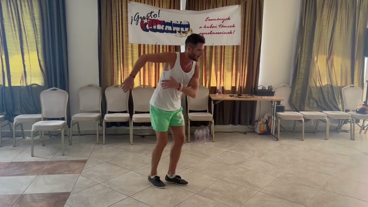 Mih&aacute;lyi P&eacute;ter (Salsa Cubanismo) - 'Mambo Cubano' style workshop @ &iexcl;Gusto Cubano! 2023-jul