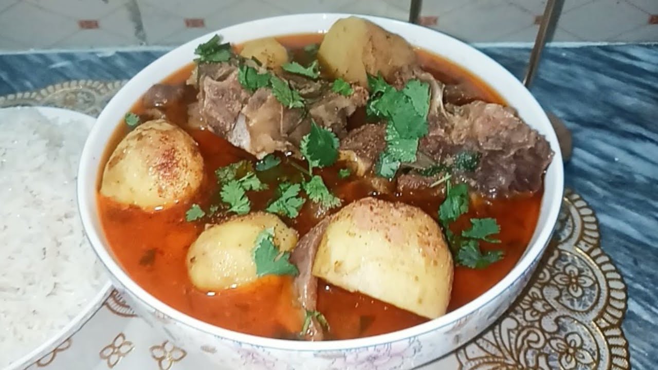 Рецепт карри с бараниной и картофелем/карри с бараниной/рецепт Aloo Ghosht от Myrecipebox