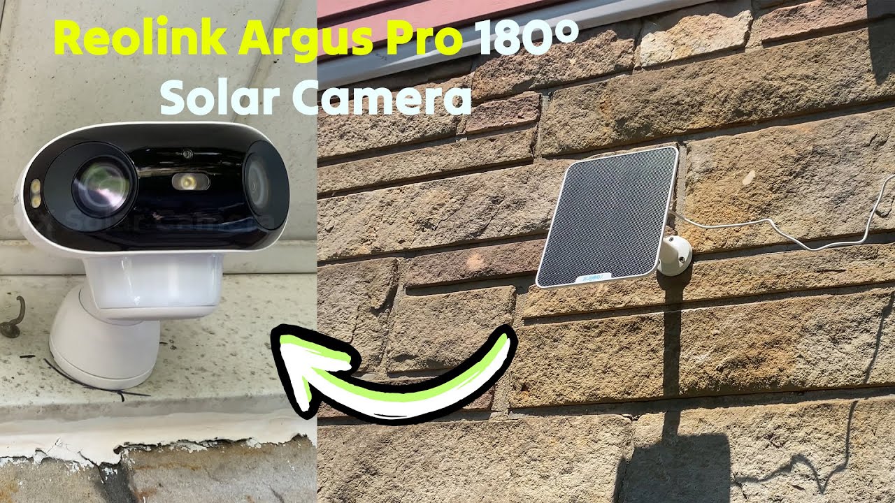 Reolink Argus 4 Pro Review: Solar 4K 180° Security Camera 🔷 @Gadgetify