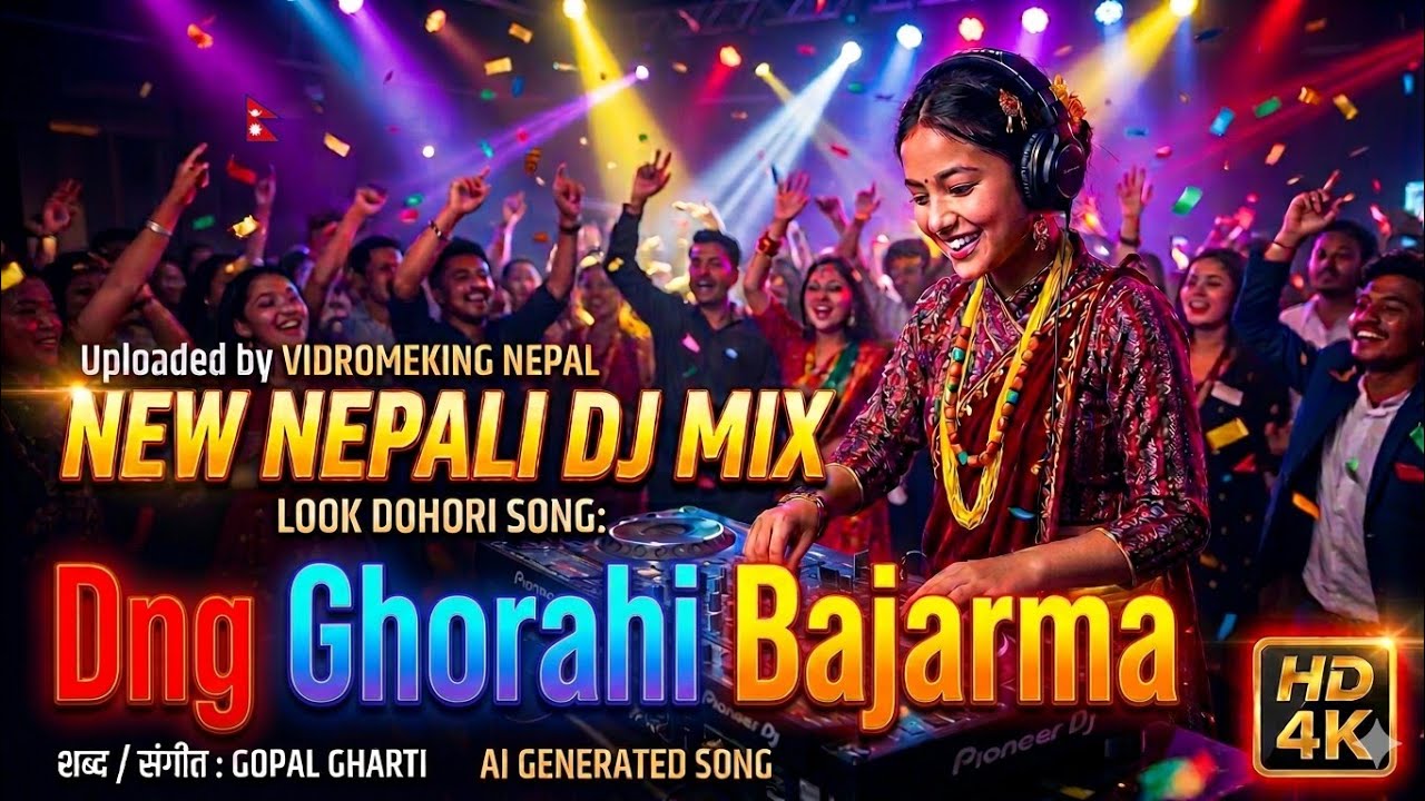 NEW Nepali Look Dohori DJ Remix Song 2026 🔥 दाङ घोराइ बजारमा 💥 Creator: Gopal Gharti 👌 AI Song