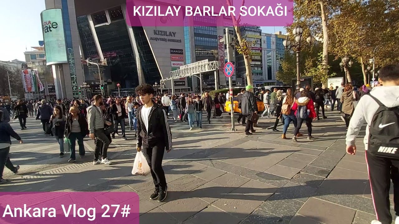 Ankara Vlog 27# Kızılay Barlar sokağı