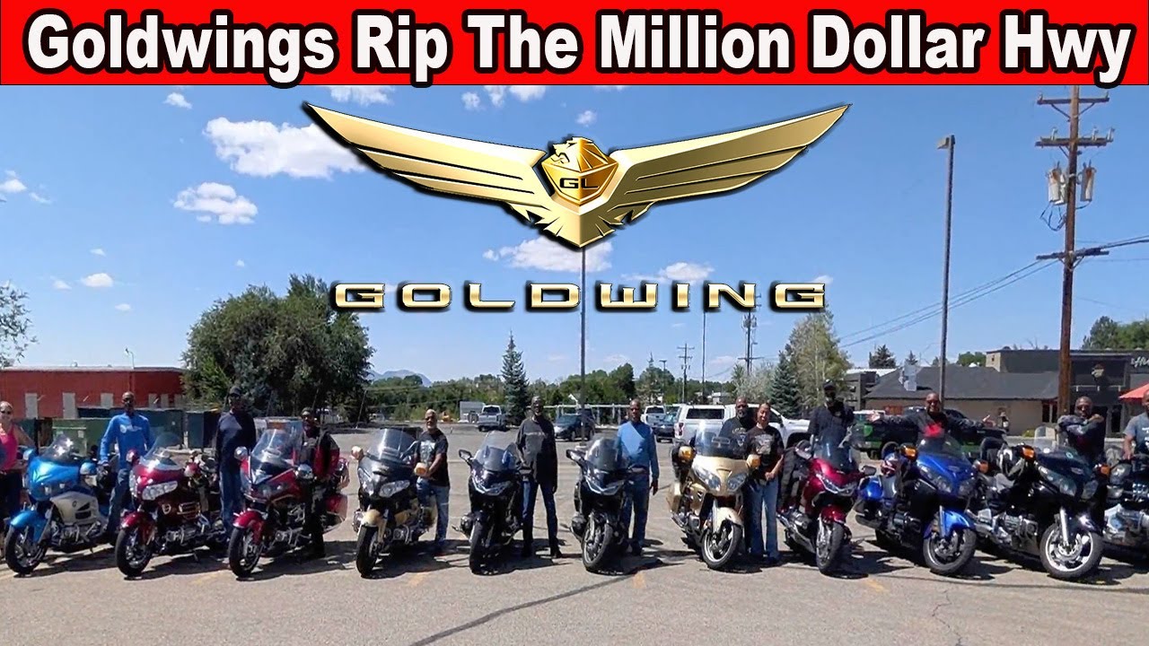 Honda Goldwings Killin' CO's Million-dollar Highway.