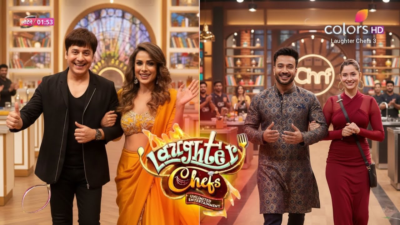 Laughter Chefs Season 3: Grand Entry' Sudesh Lehri, Vicky jain, Ankita lokhande & Neha Sharma