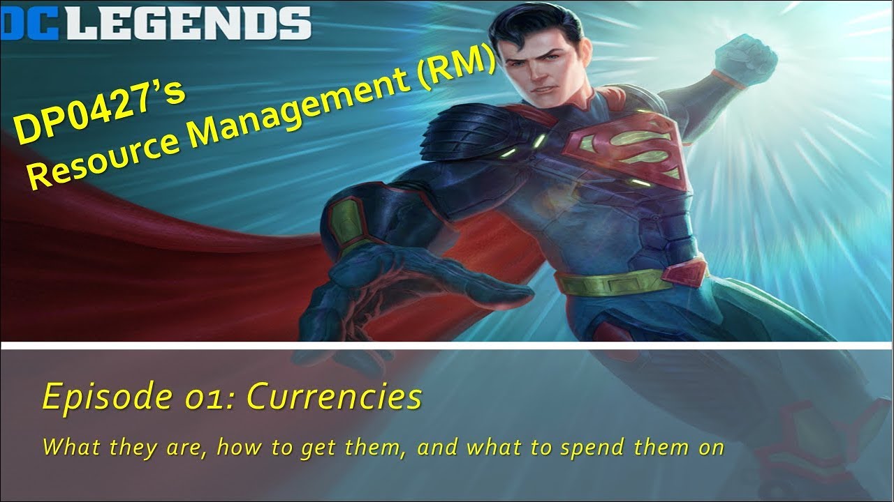 DP0427: RM - 01: Currencies [DC Legends]