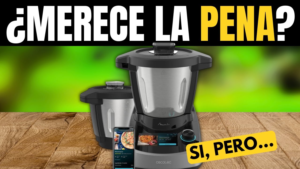 ROBOT DE COCINA CECOTEC MAMBO TOUCH: &iquest;MERECE LA PENA EN 2025? (04346)