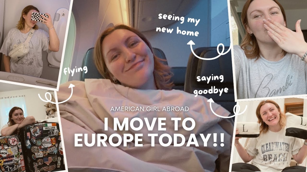 I Move to Europe TODAY!! | Travel with me to my new home in BELGIUM