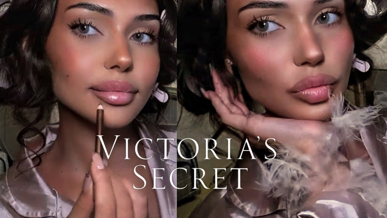 victorias secret bombshell makeup + glow up tips